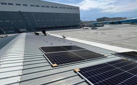 25 kWp solar energy system installed at Hadımköy Truck Garage by Promer Energy