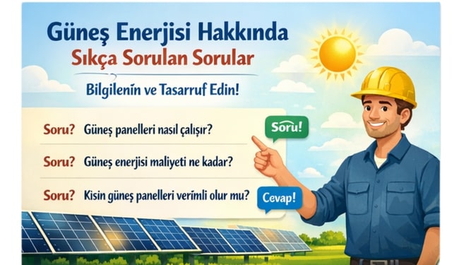 Güneş Enerjisi Hakkında Merak Edilenler