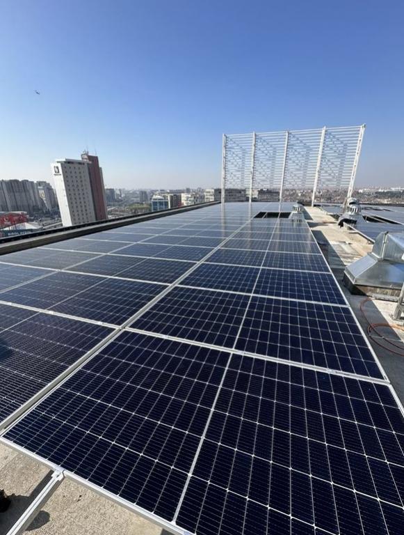 asoy grup 160kw güneş enerjisi sistemi