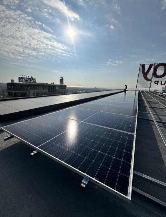 asoy grup 160kw güneş enerjisi sistemi